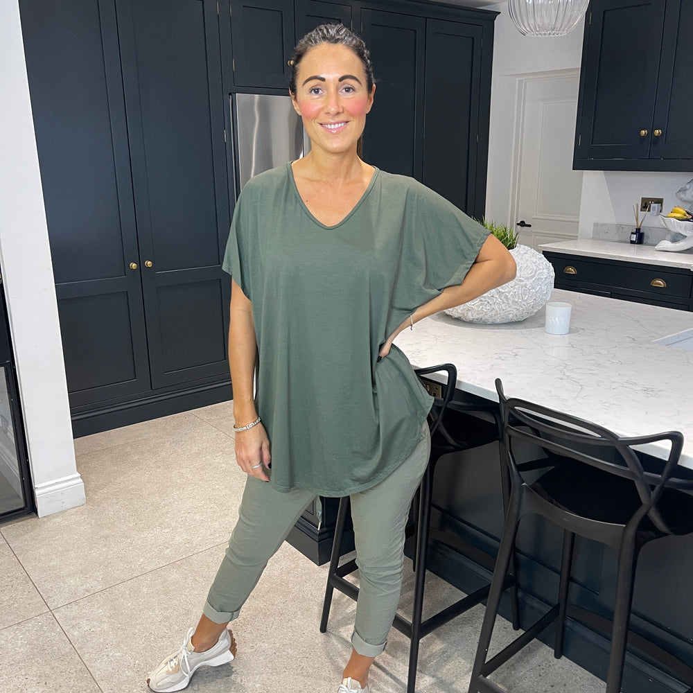 Jamie Jersey T Shirt - Blush Boutique Essex