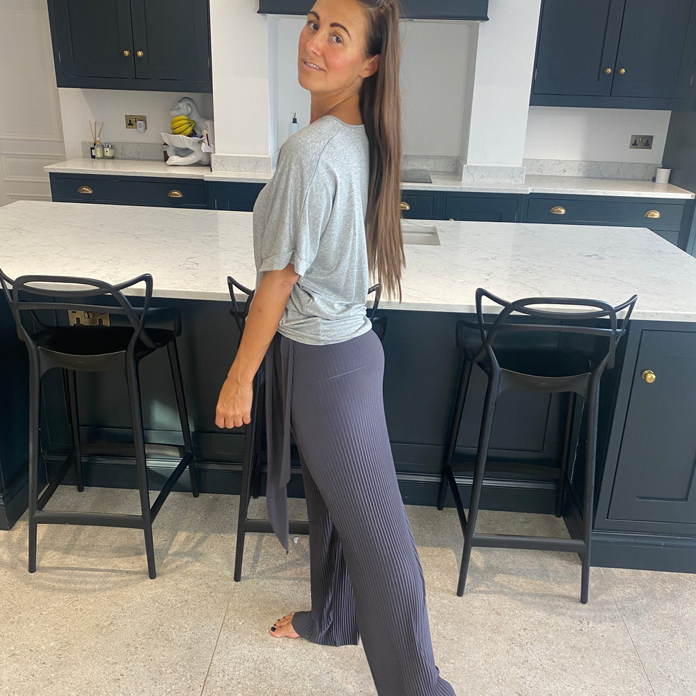 Tammy Pleated Trousers - Blush Boutique Essex