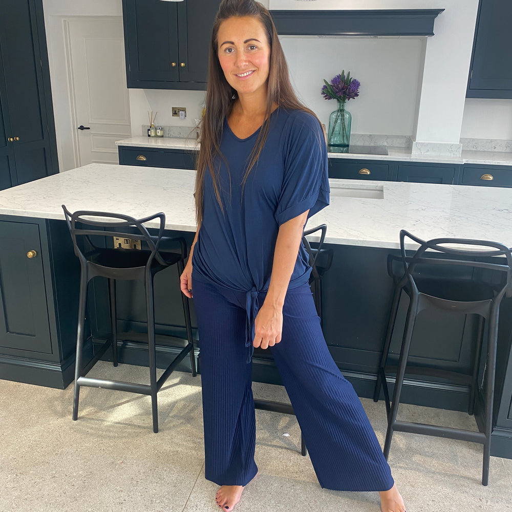 Tammy Pleated Trousers - Blush Boutique Essex