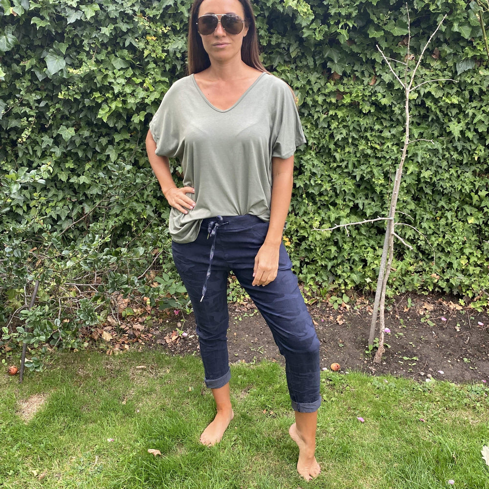 Carli Camo Magic Trousers - Blush Boutique Essex
