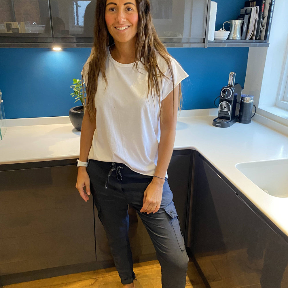 Carli Cargo Magic Trousers - Blush Boutique Essex