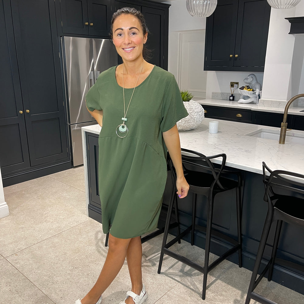 Bianca Necklace Dress - Blush Boutique Essex