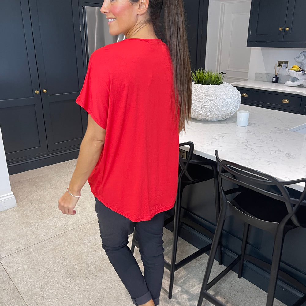 Jamie Jersey T Shirt - Blush Boutique Essex