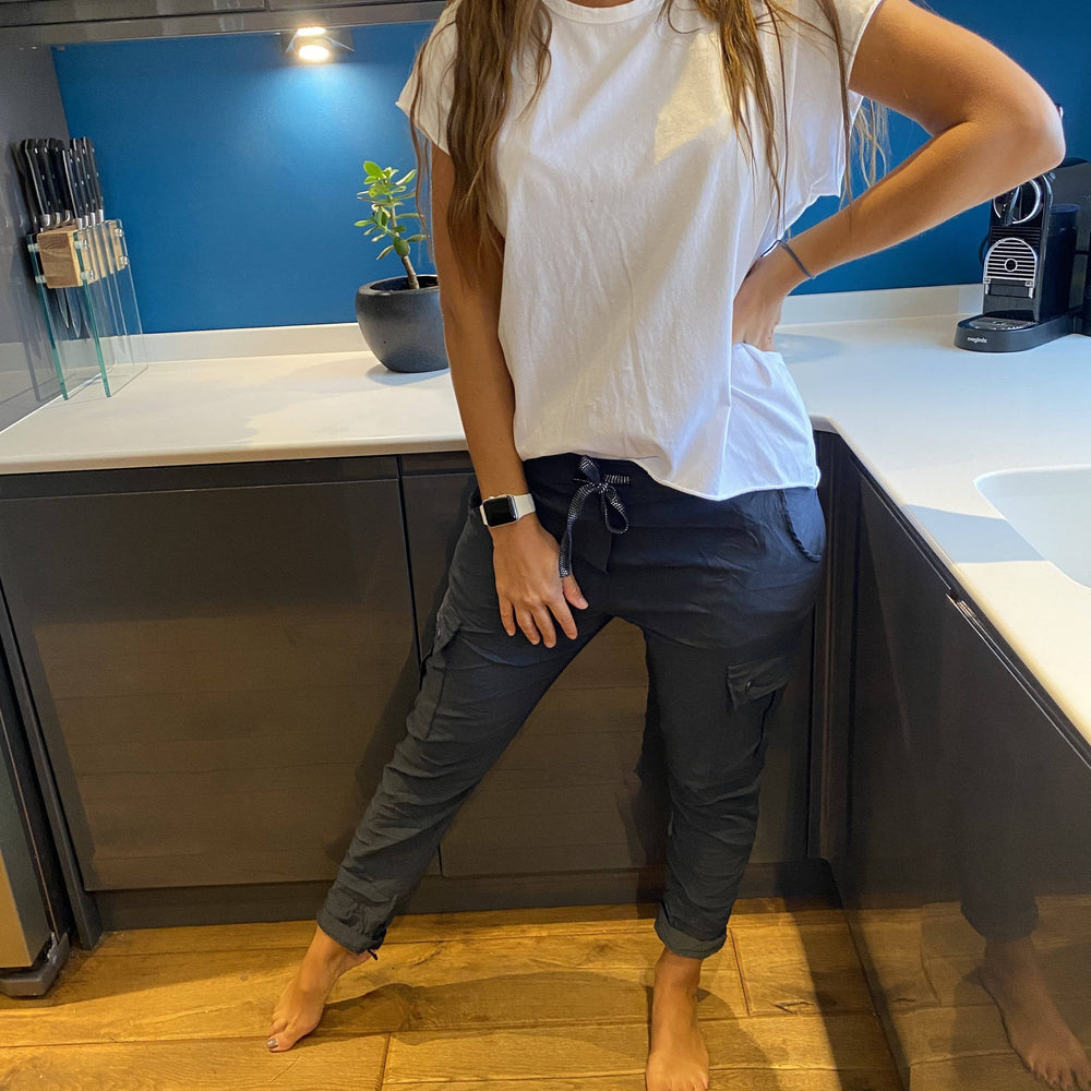 Carli Cargo Magic Trousers - Blush Boutique Essex