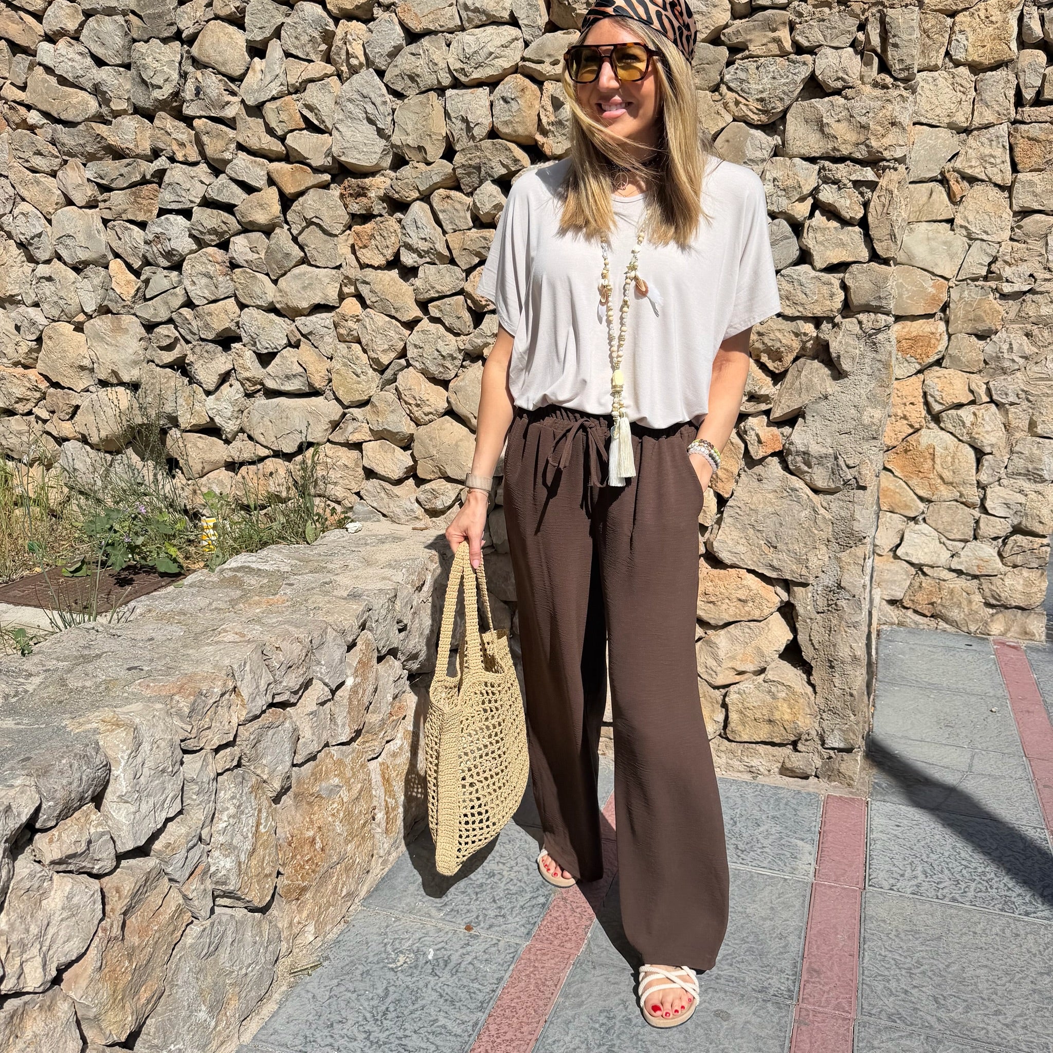 Porto Trouser - Blush Boutique Essex