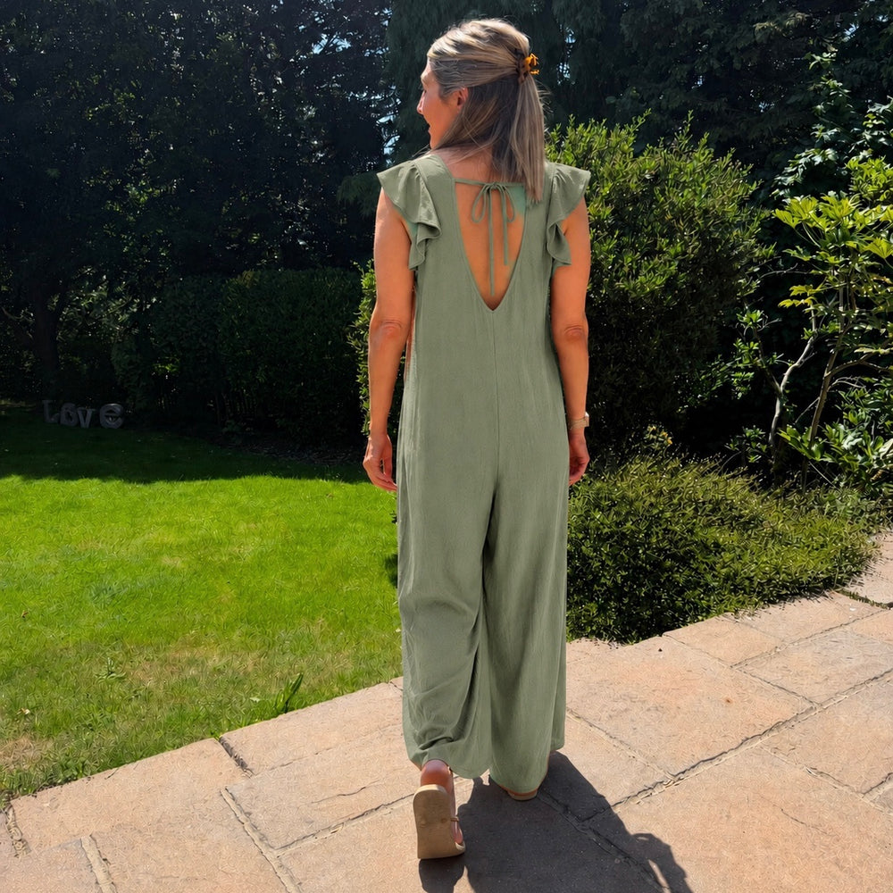 Blair Ruffle Jumpsuit