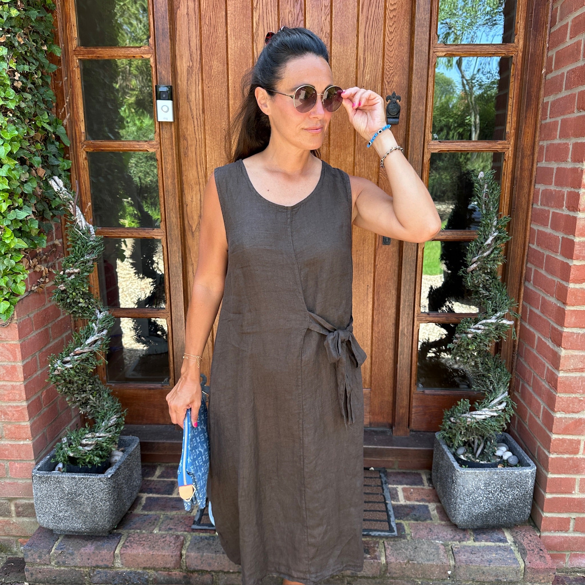 Luca Linen Dress