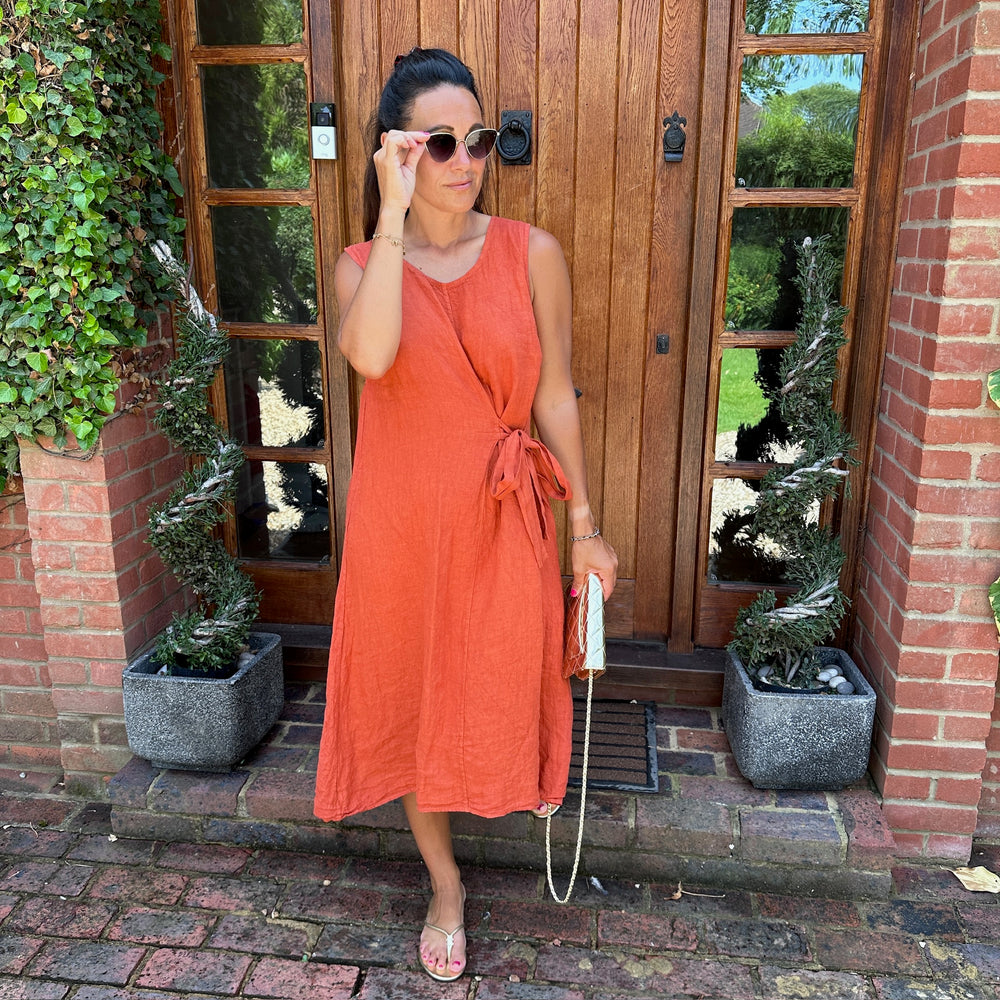 Luca Linen Dress