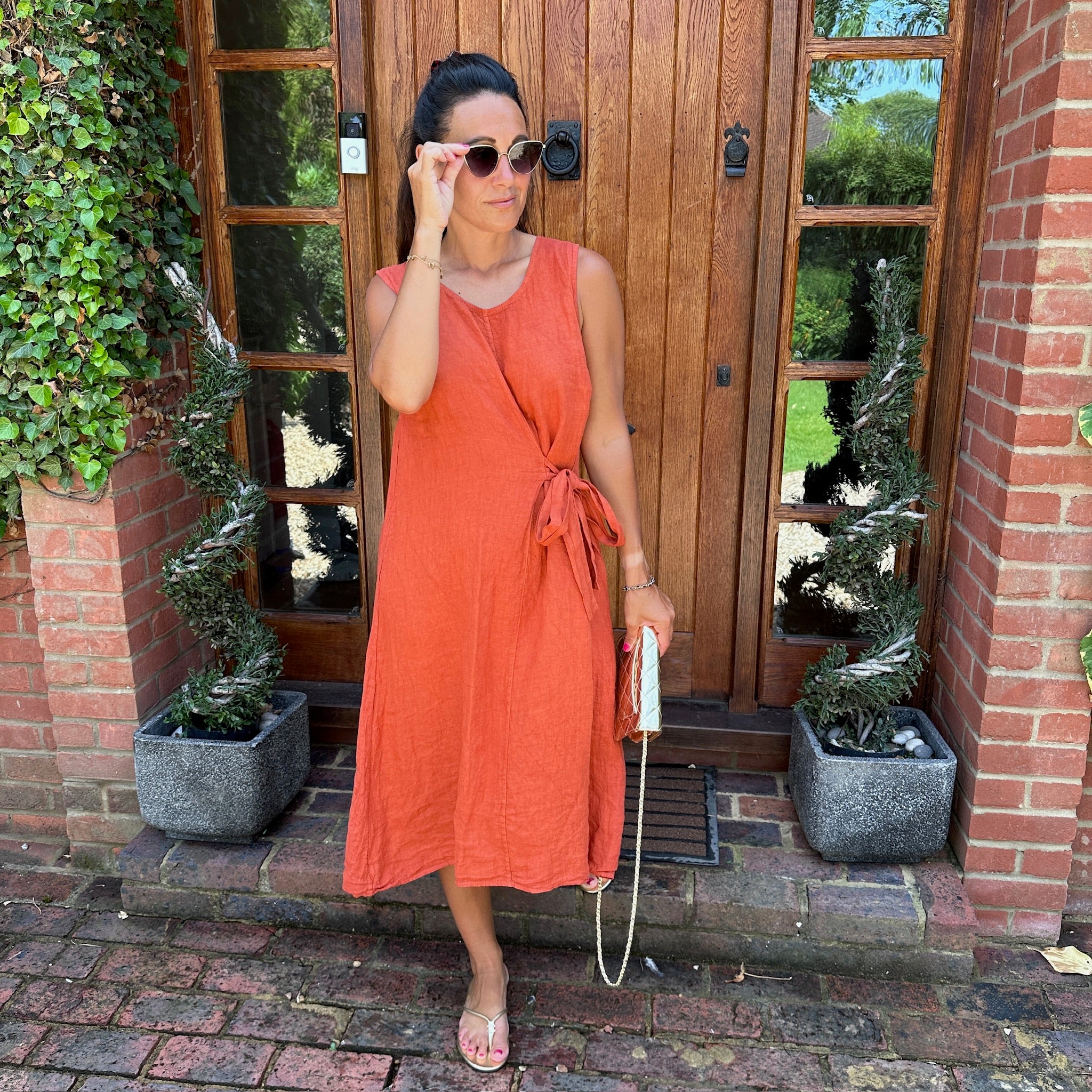 Luca Linen Dress