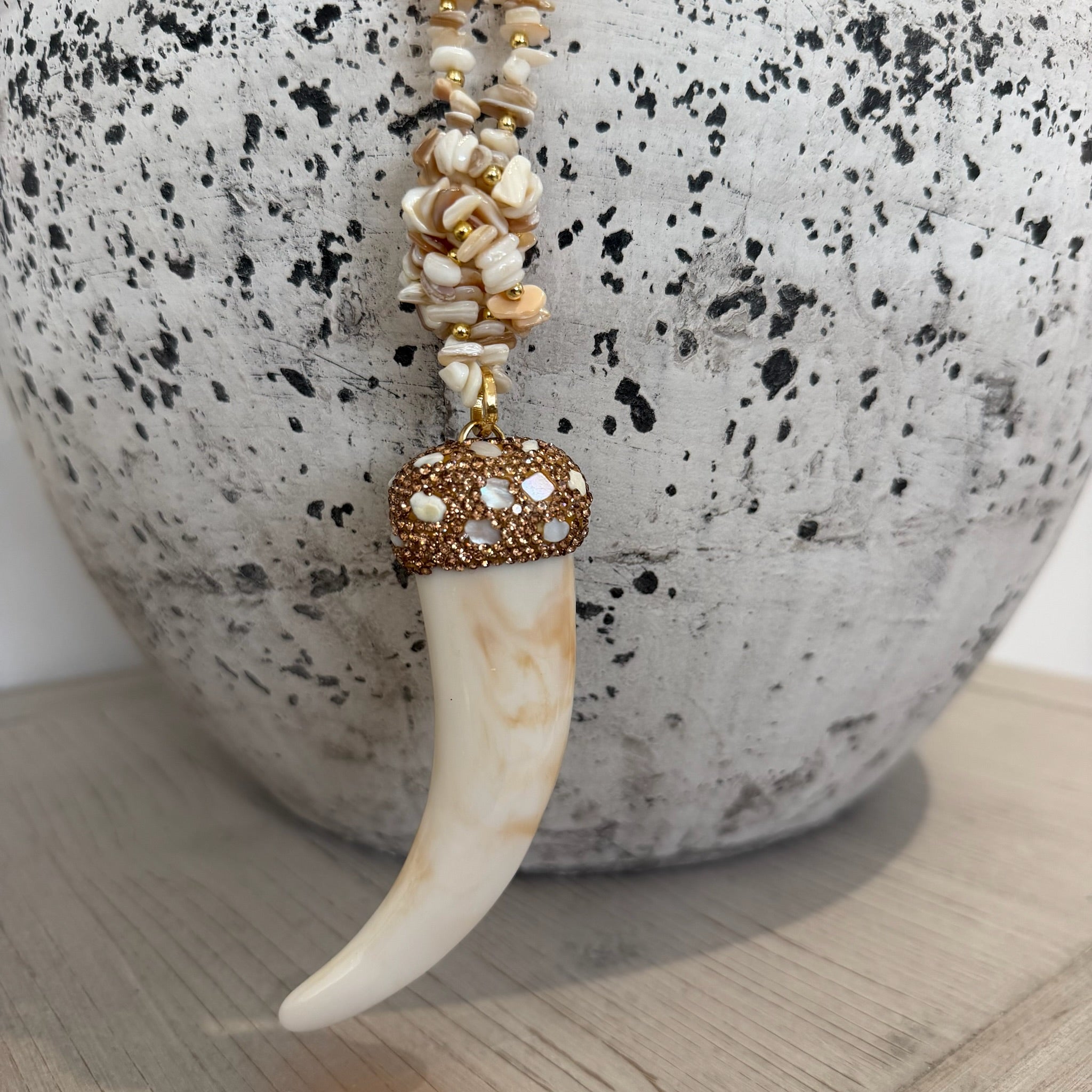 Lotus Necklace - Blush Boutique Essex