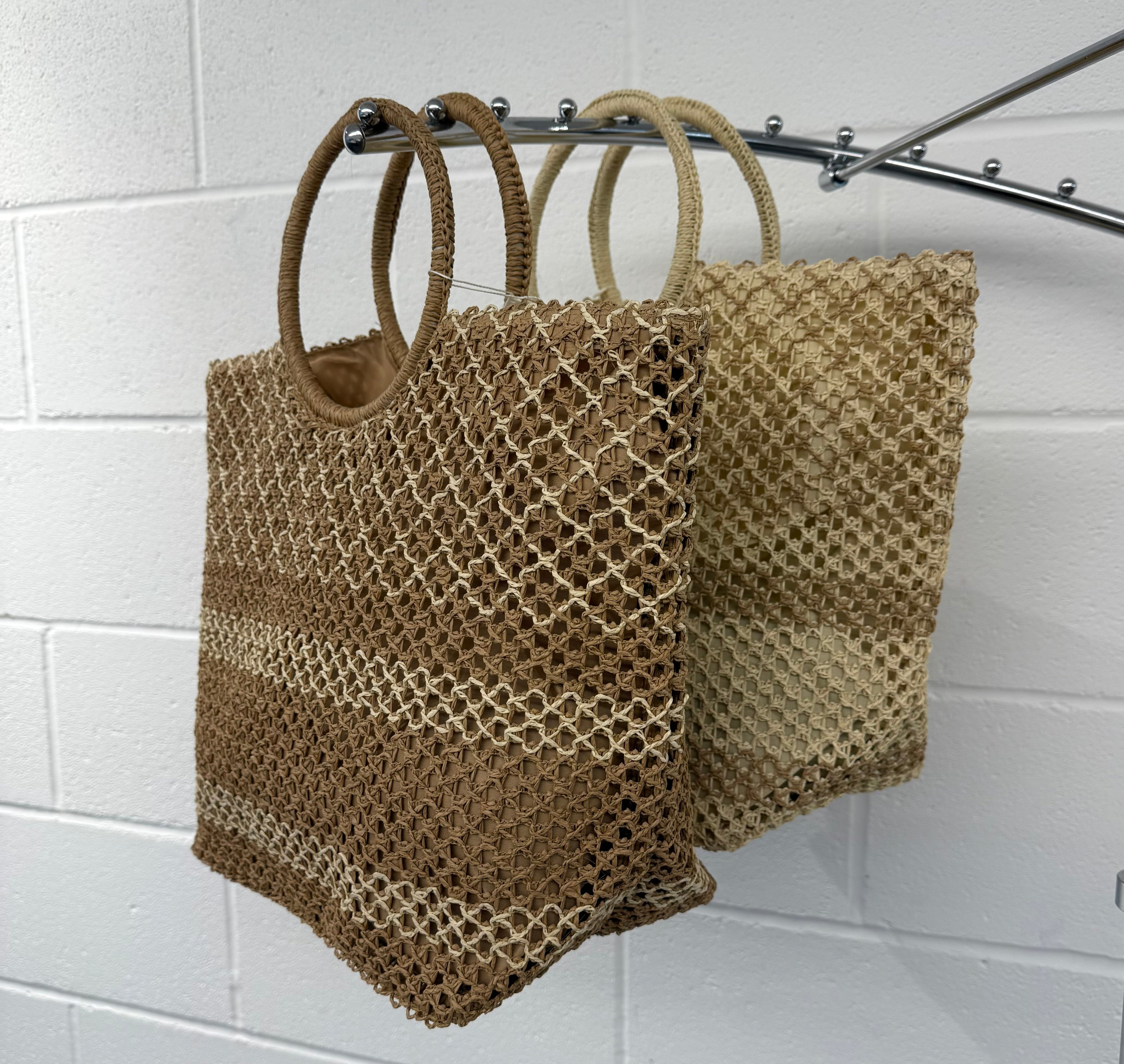 Capri raffia bag - Blush Boutique Essex