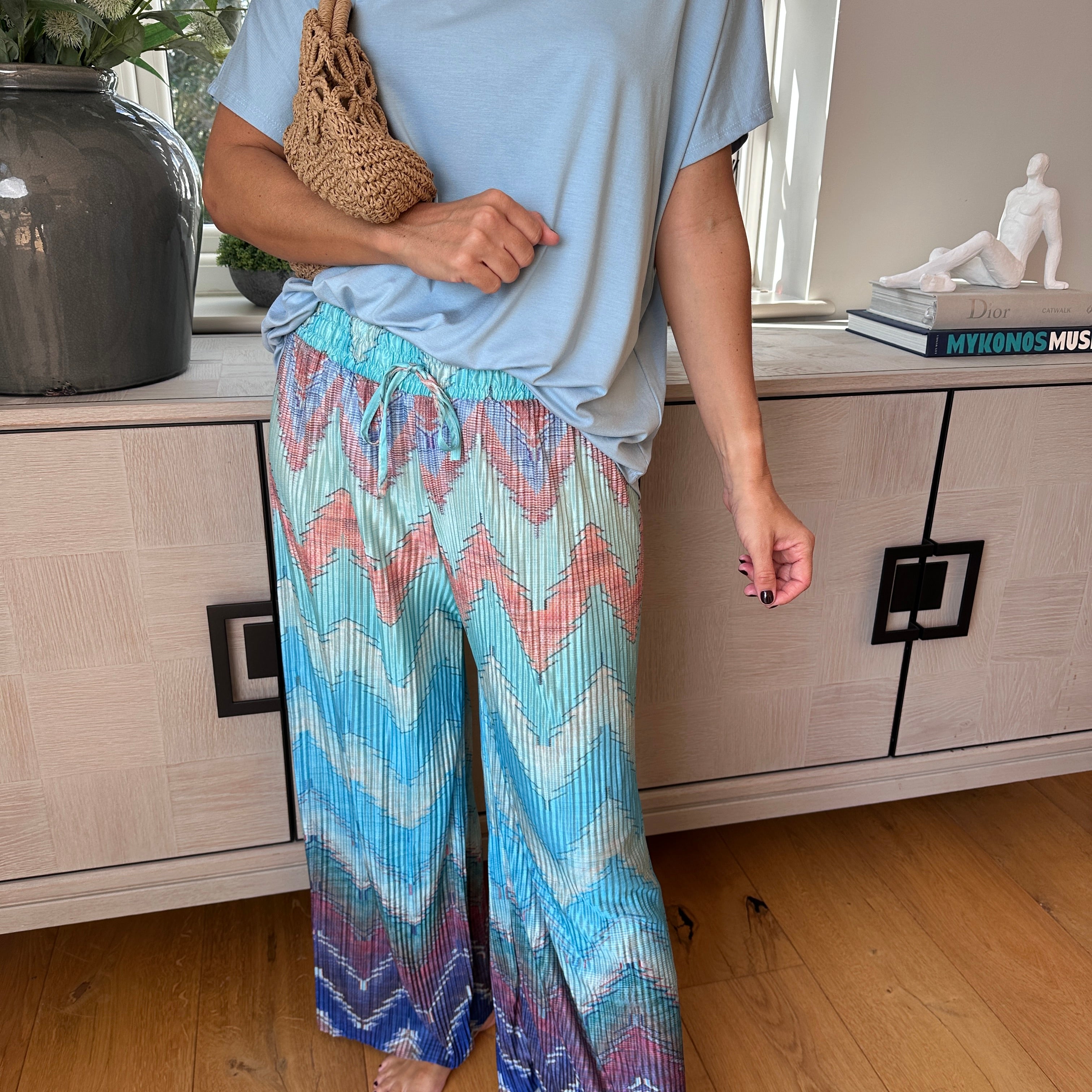 Piper Pleated Trousers - Blush Boutique Essex