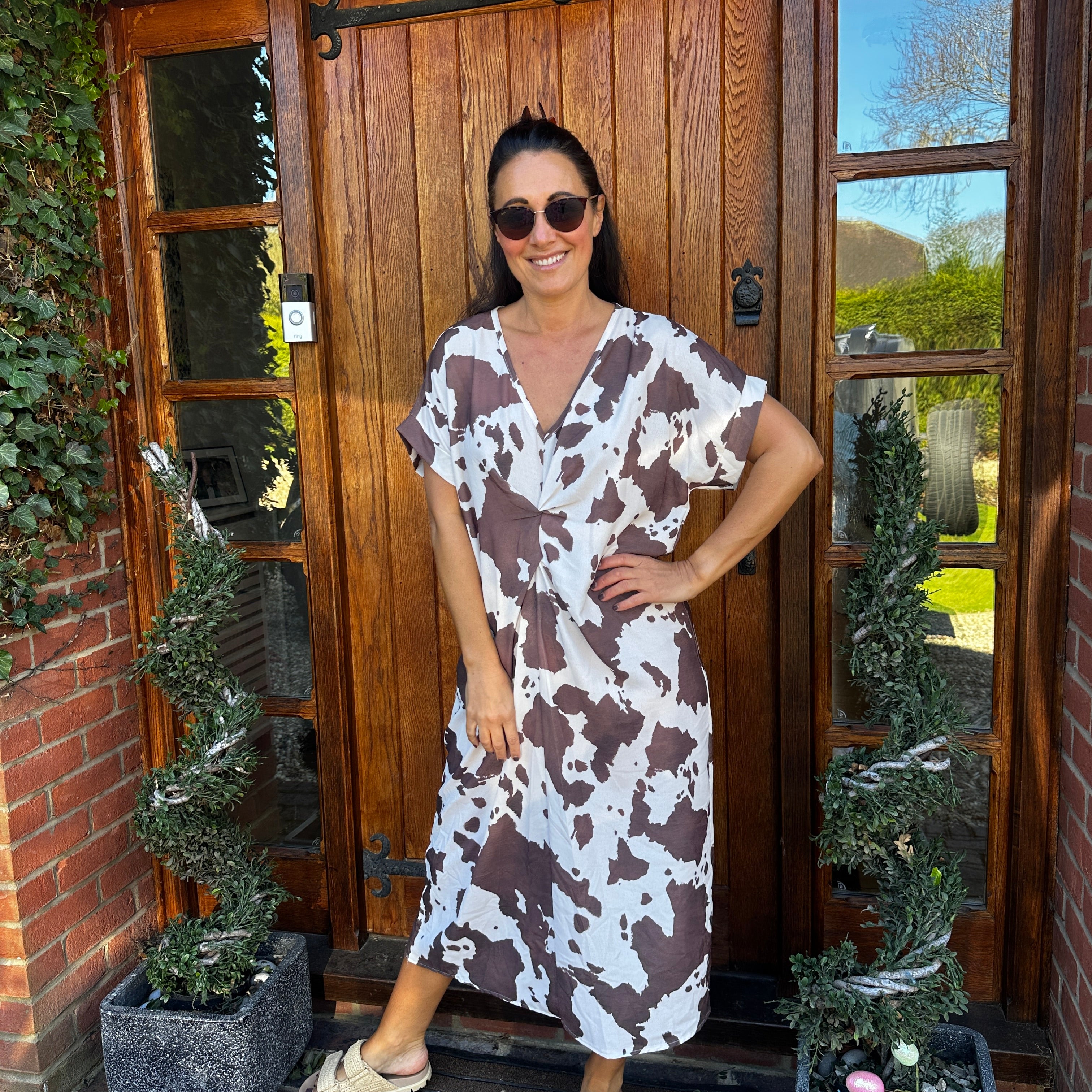 Daisy Knot Dress - Blush Boutique Essex