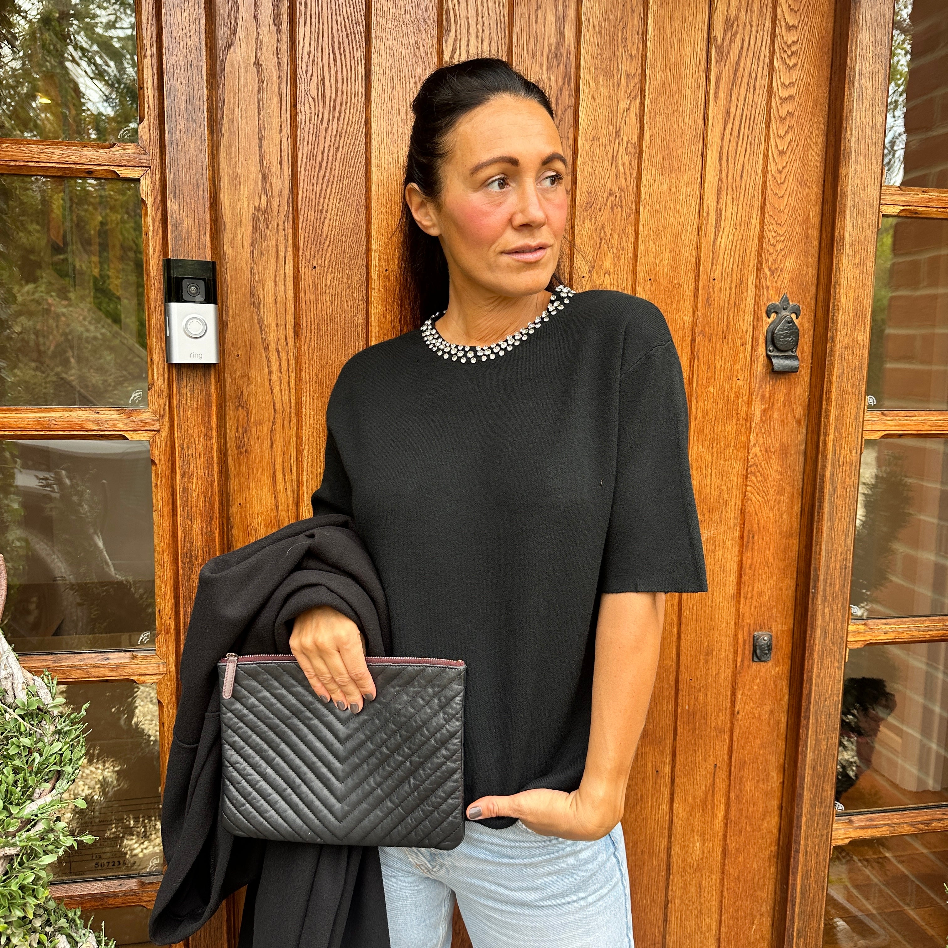 Wyn Diamanté Knit - Blush Boutique Essex