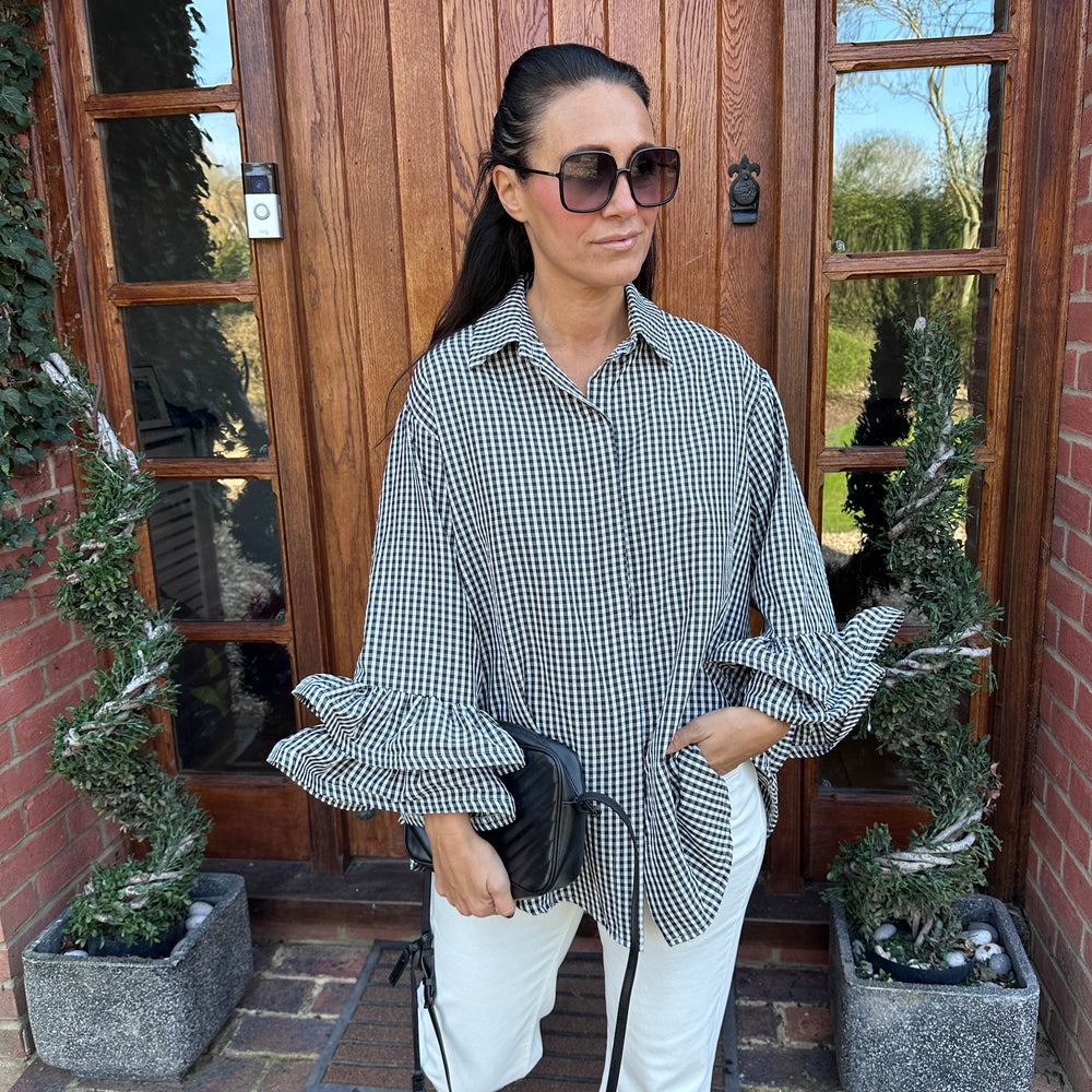 Rex Gingham shirt - Blush Boutique Essex