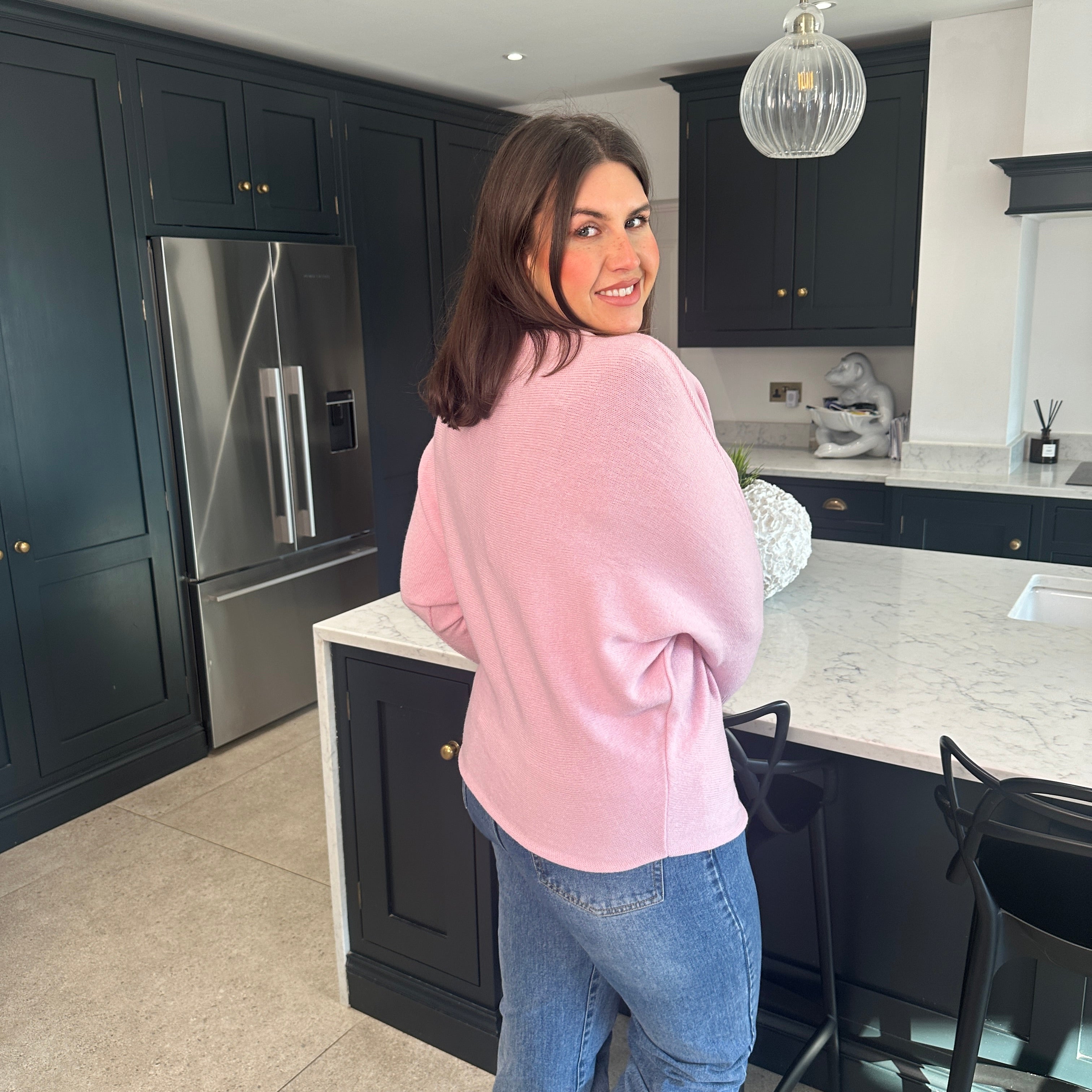 Bree Soft Knit Jumper - Blush Boutique Essex