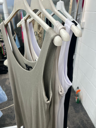 Longline Jersey Vest - Blush Boutique Essex
