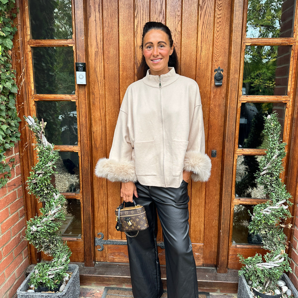 Mylo Faux Leather Trouser