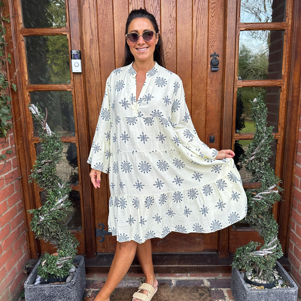 Delilah Swing Dress - Blush Boutique Essex