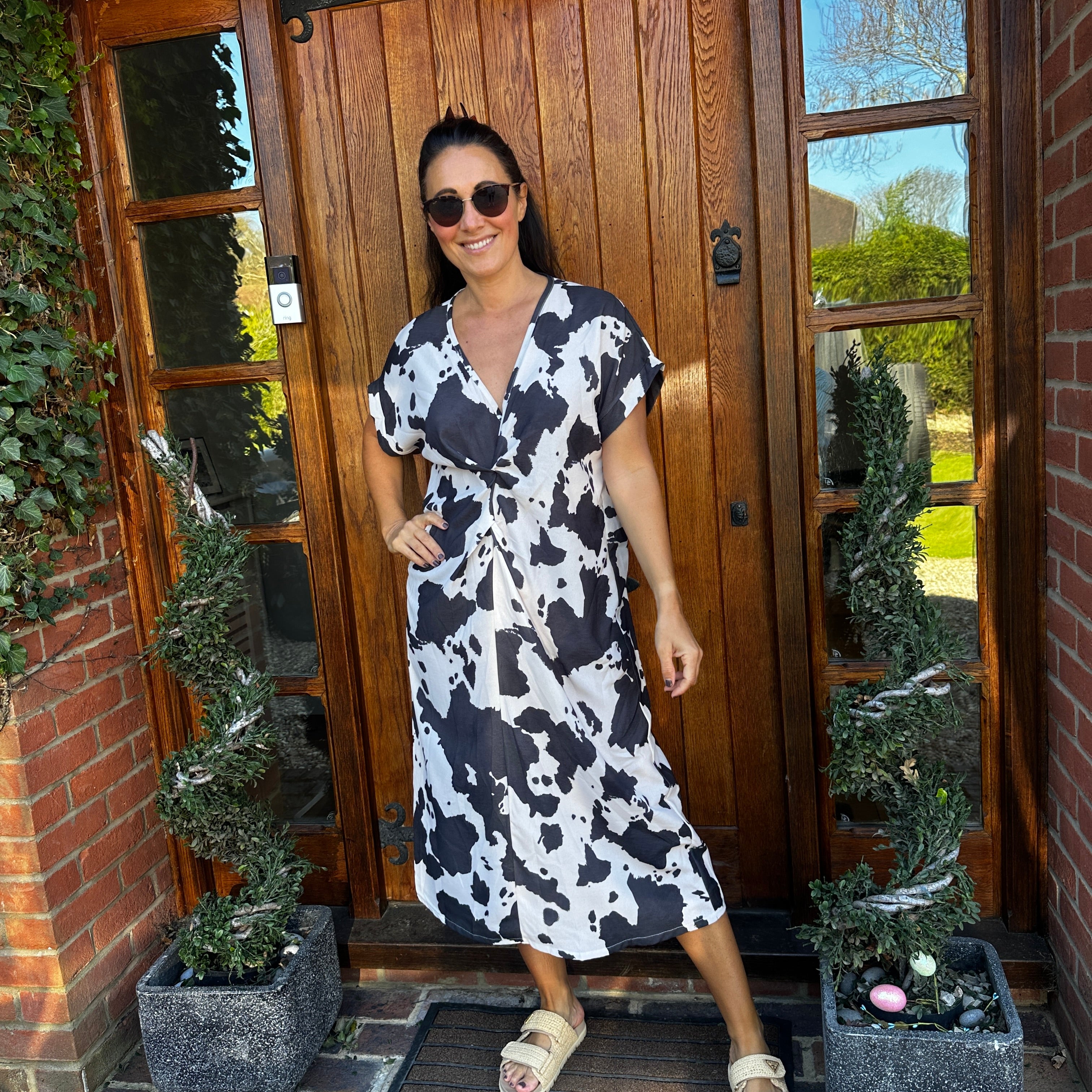 Daisy Knot Dress - Blush Boutique Essex