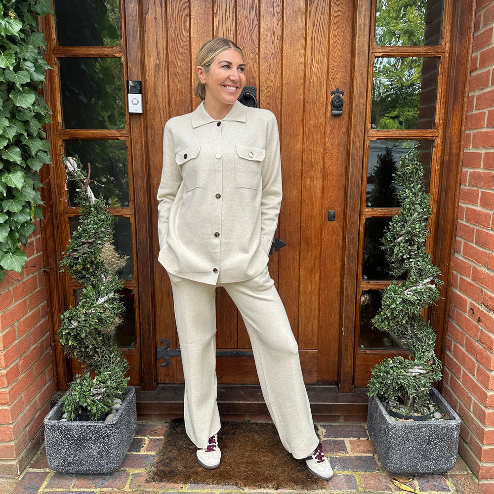 Juliette Button Co Ord - Blush Boutique Essex