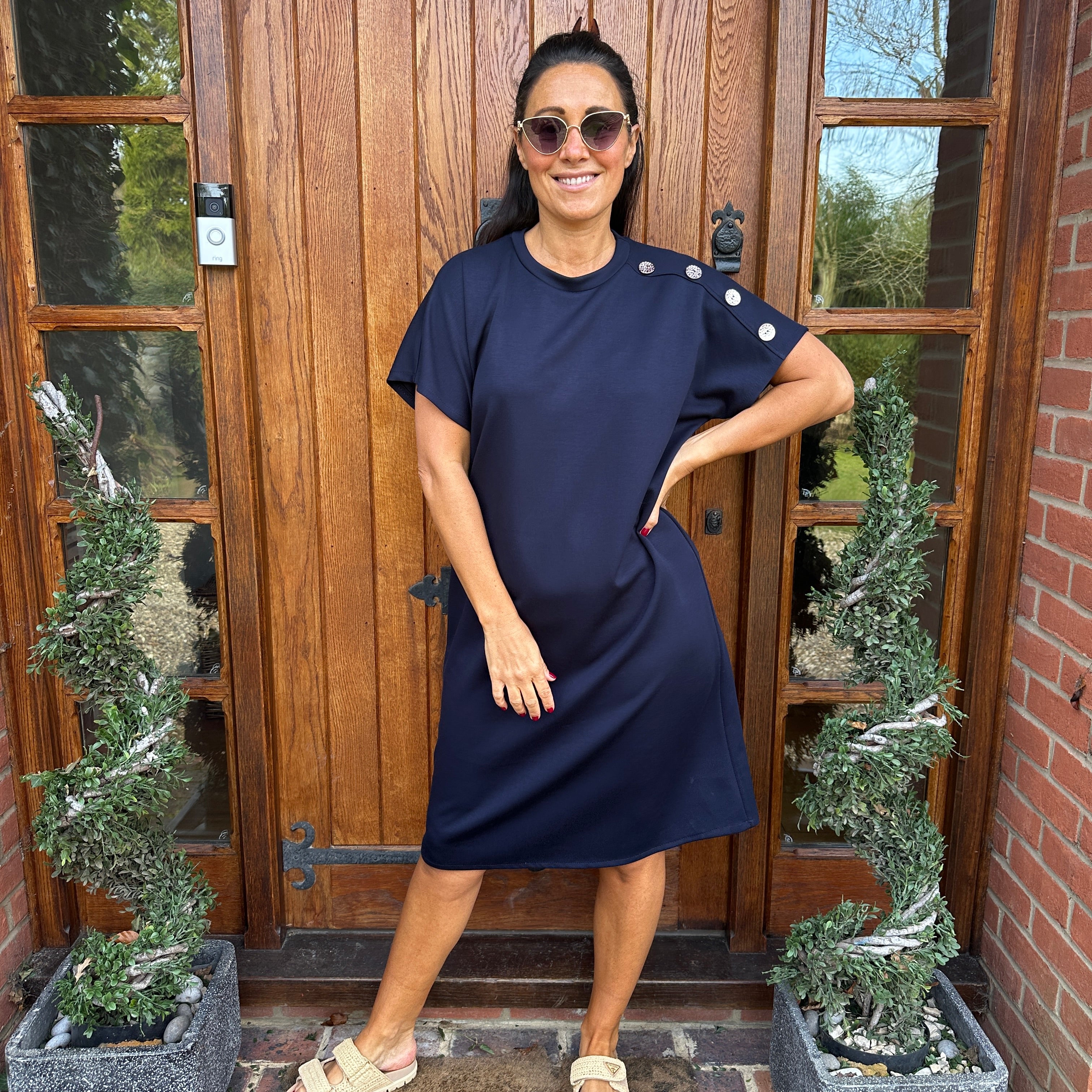Heidi Belt Dress - Blush Boutique Essex
