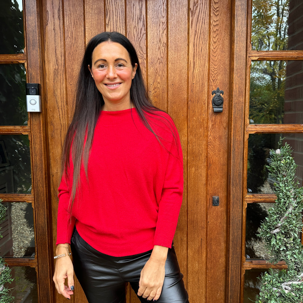 Bree Soft Knit Jumper - Blush Boutique Essex