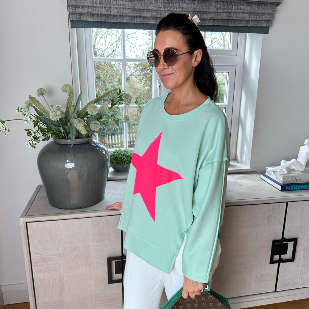 Star Sweatshirt - Blush Boutique Essex