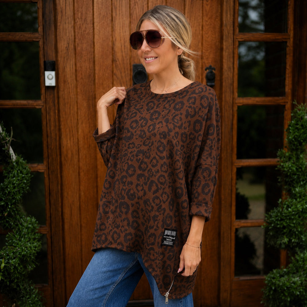 Brogan Leopard Top