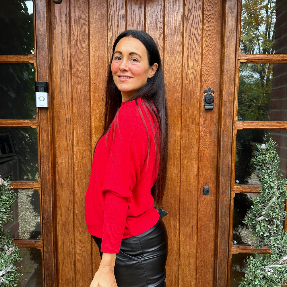 Bree Soft Knit Jumper - Blush Boutique Essex