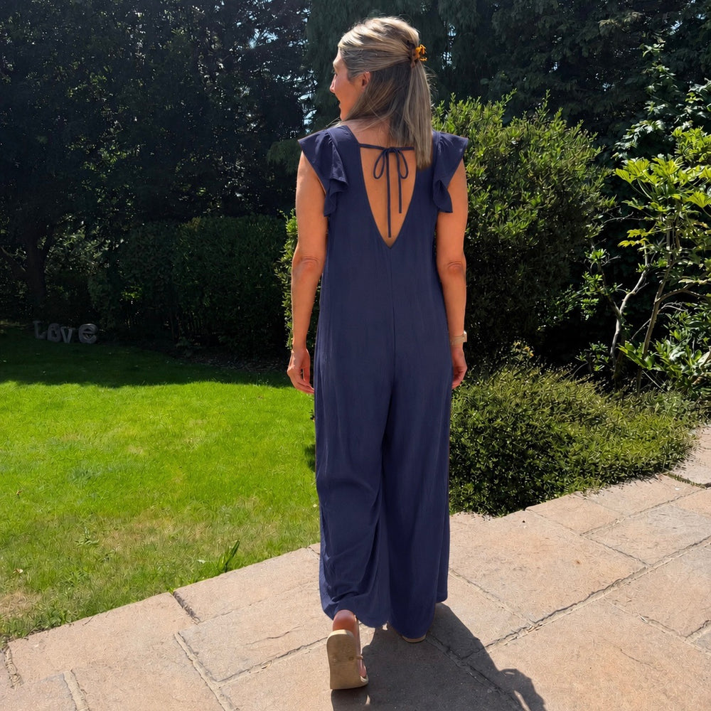 Blair Ruffle Jumpsuit
