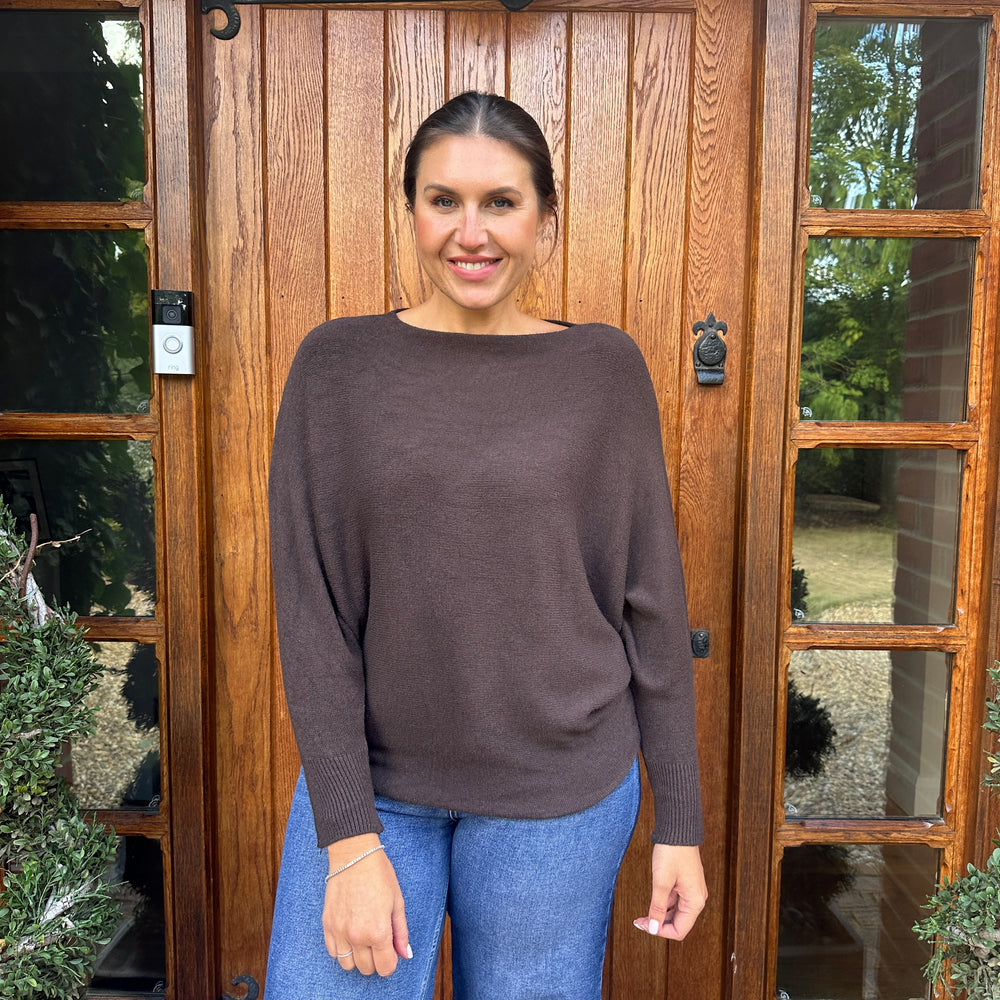 Bree Soft Knit Jumper - Blush Boutique Essex