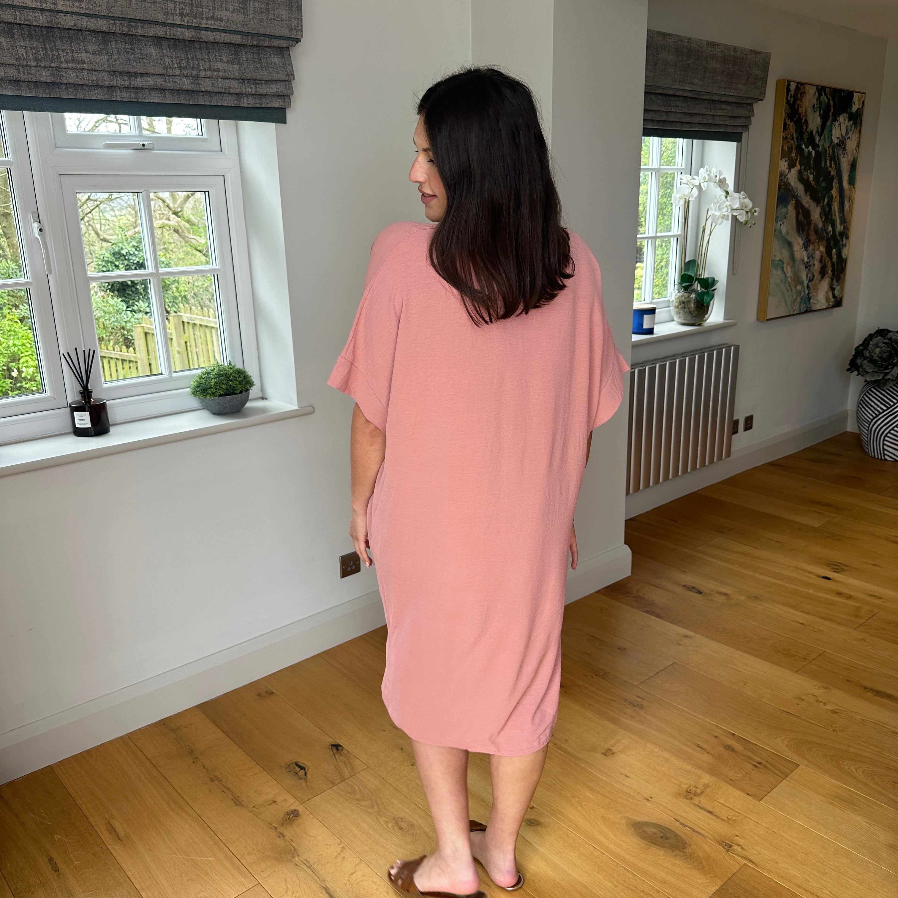 Tiffany Knot Dress - Blush Boutique Essex