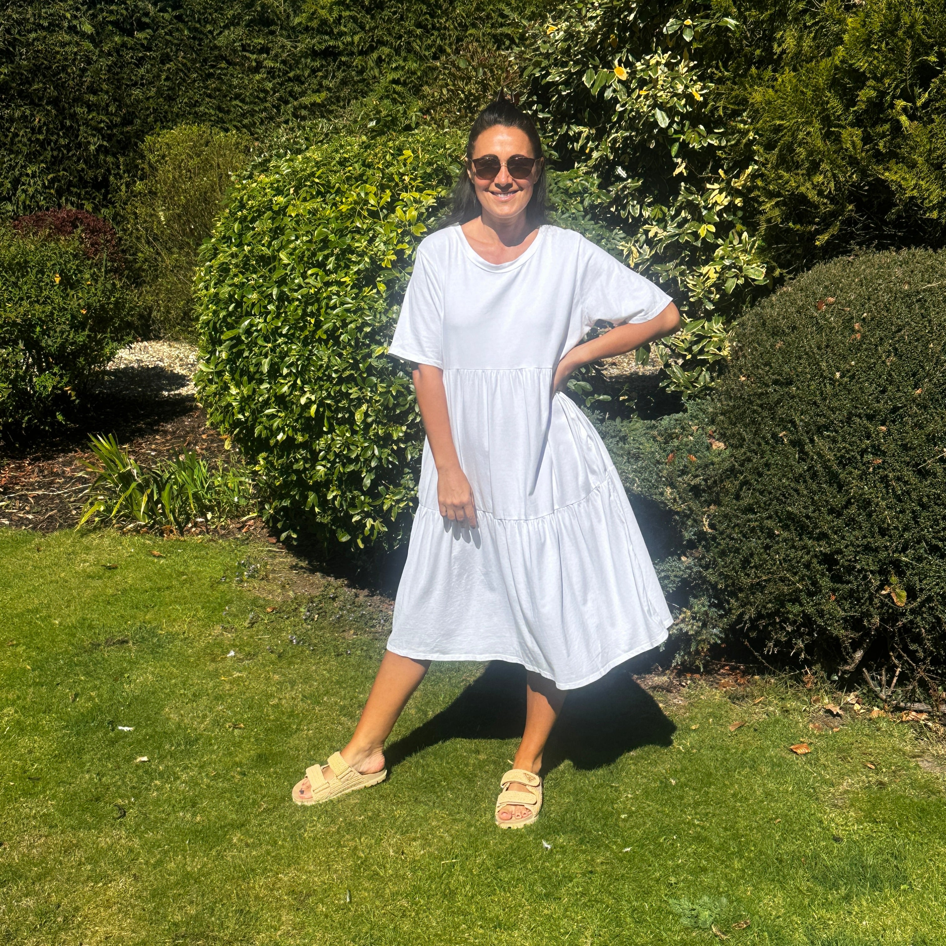 Helena Jersey Dress - Blush Boutique Essex