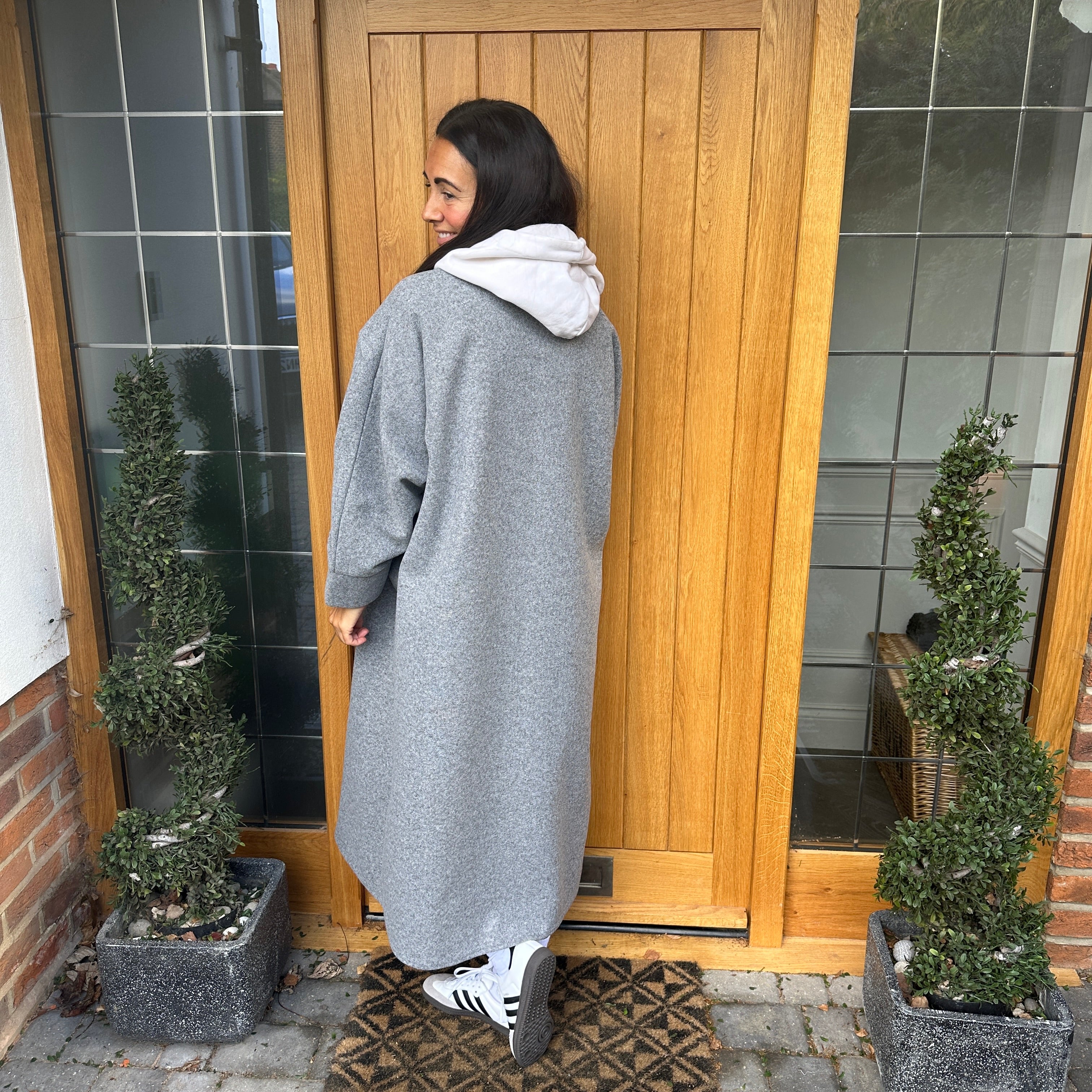Frank Duster Coat - Blush Boutique Essex