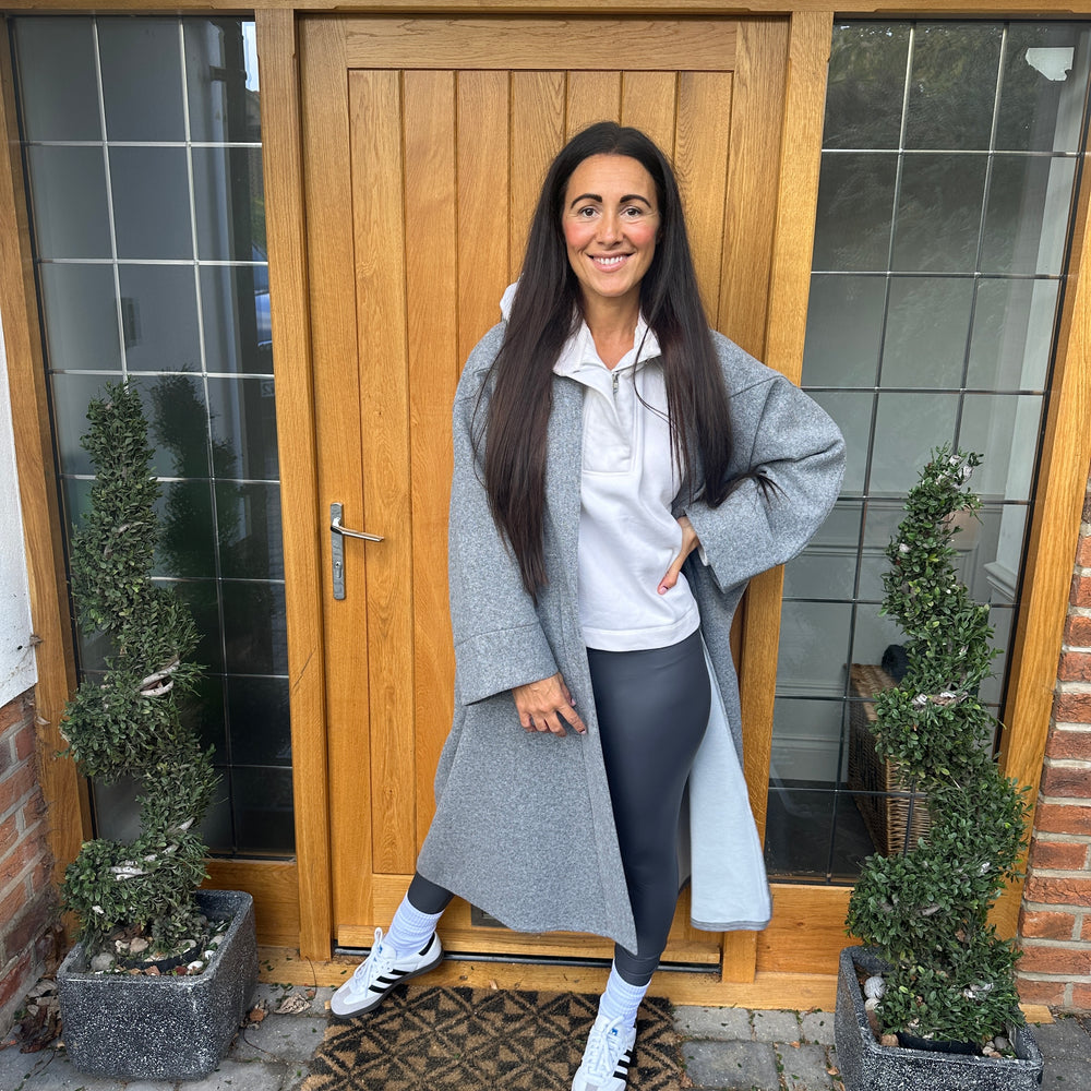 Frank Duster Coat - Blush Boutique Essex