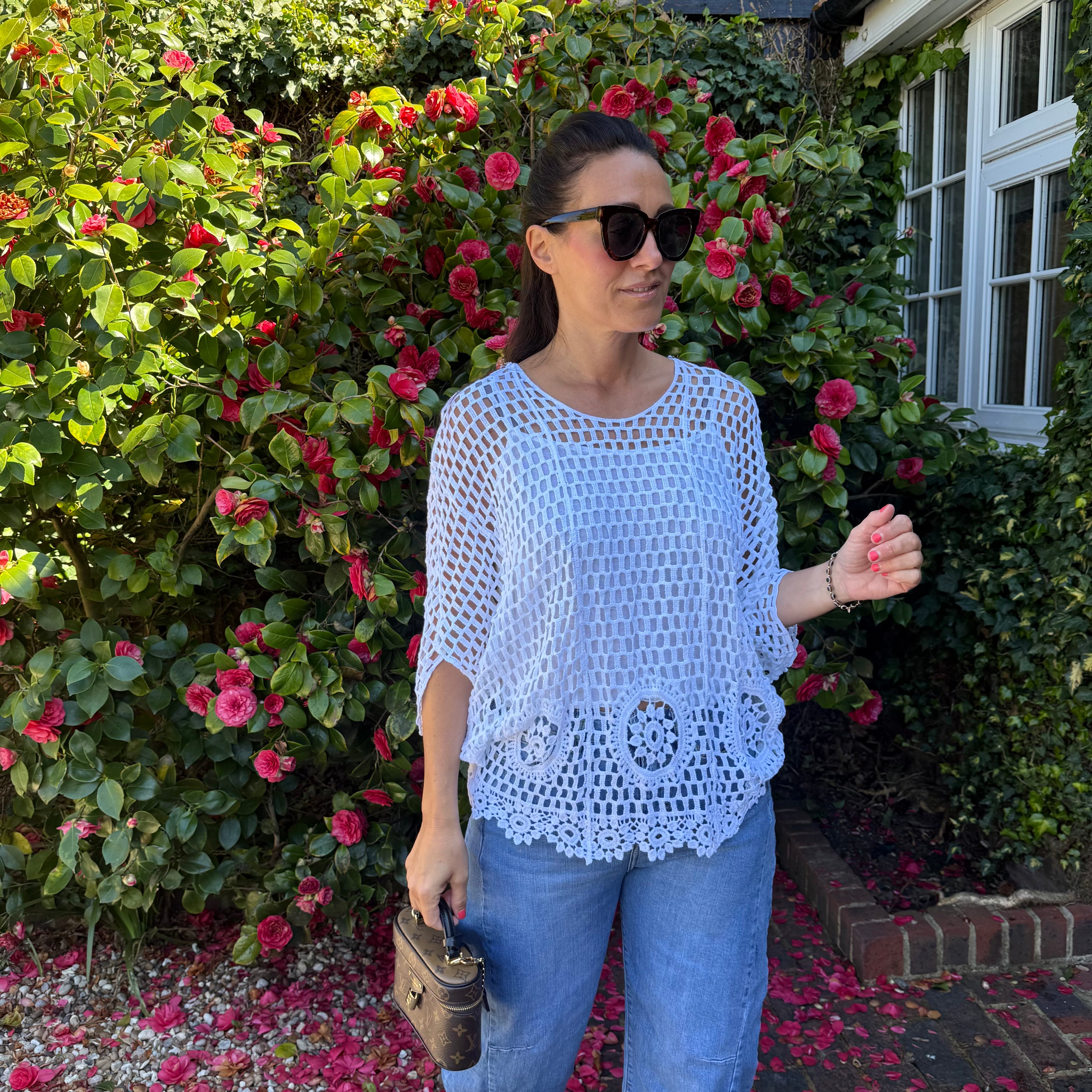Owen Crochet Top - Blush Boutique Essex