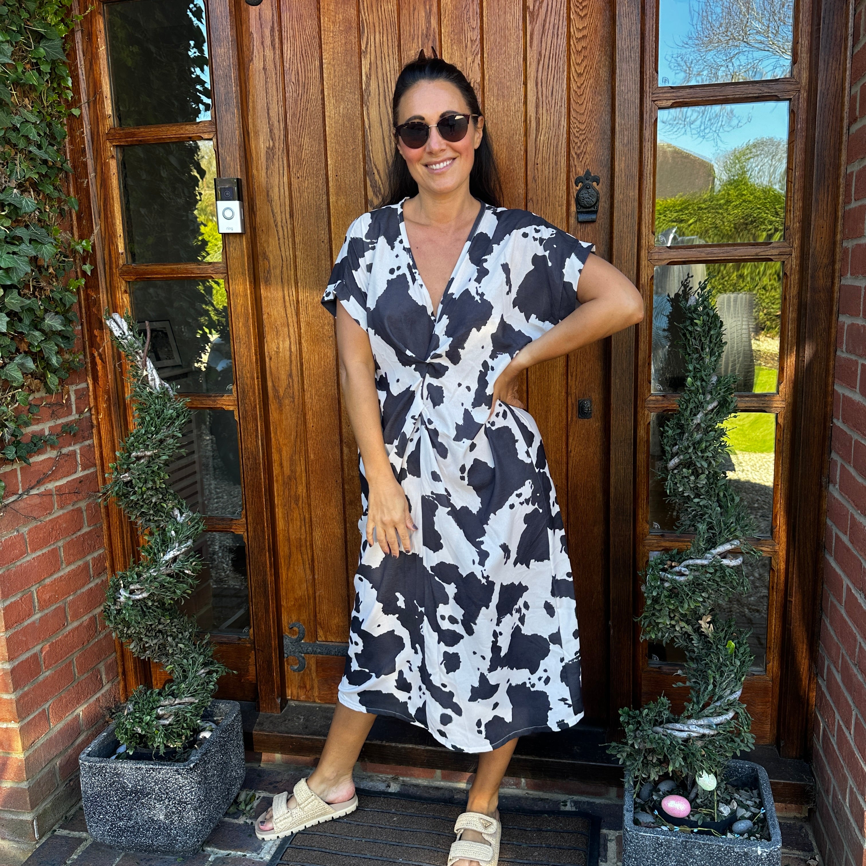 Daisy Knot Dress - Blush Boutique Essex