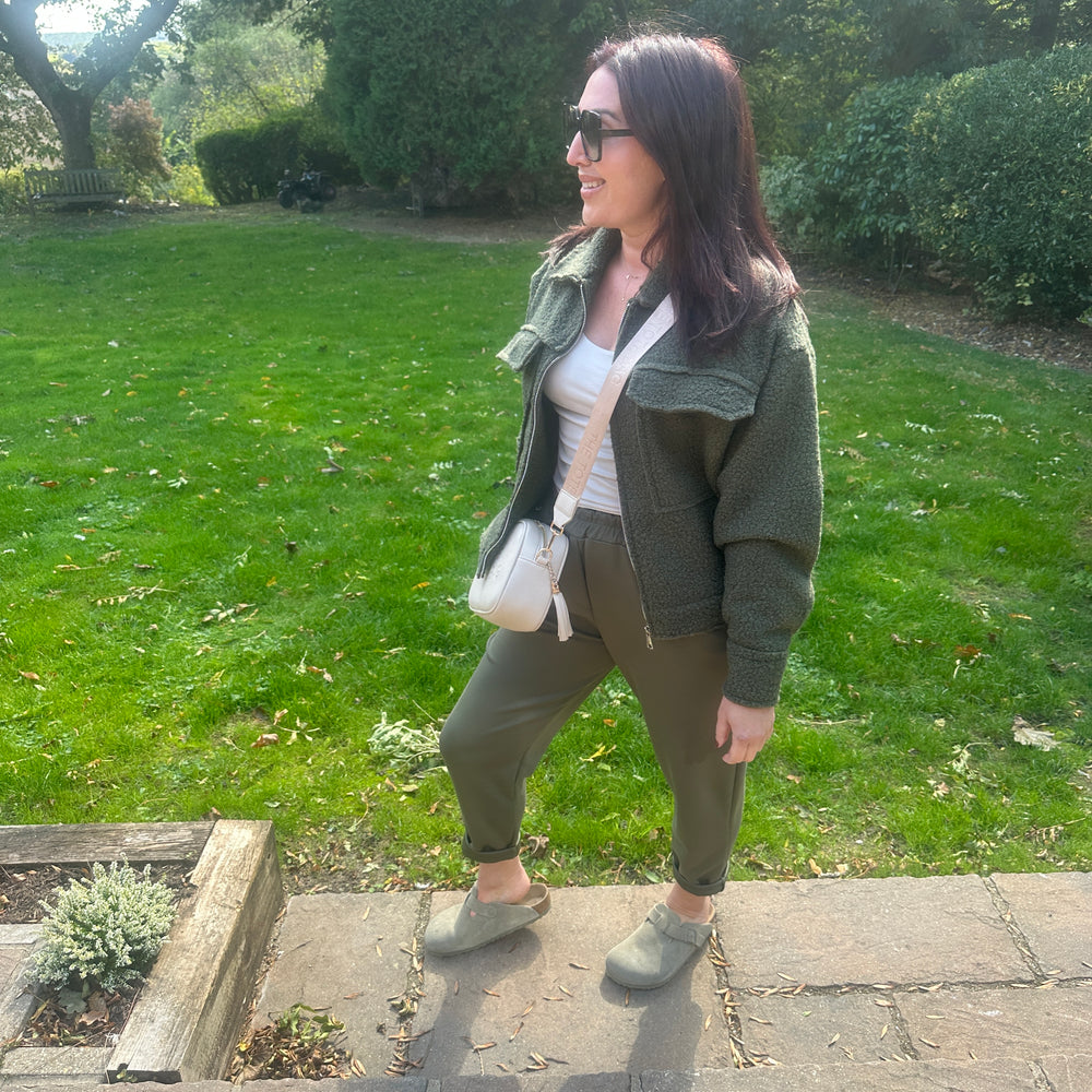 Bobbi Boucle Jacket - Blush Boutique Essex