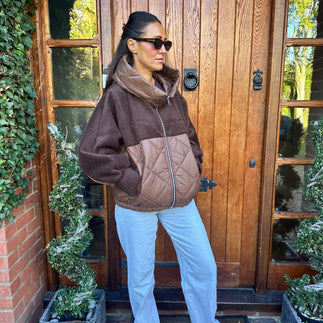 Logan Padded Bomber - Blush Boutique Essex