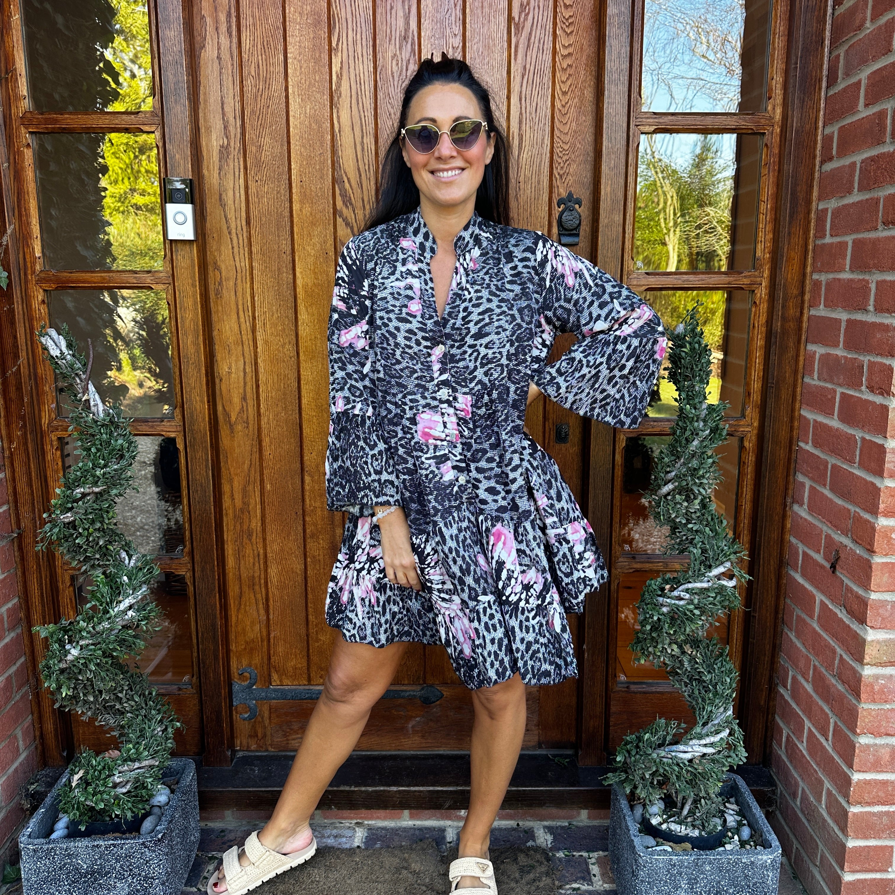 Harper Swing Dress - Blush Boutique Essex