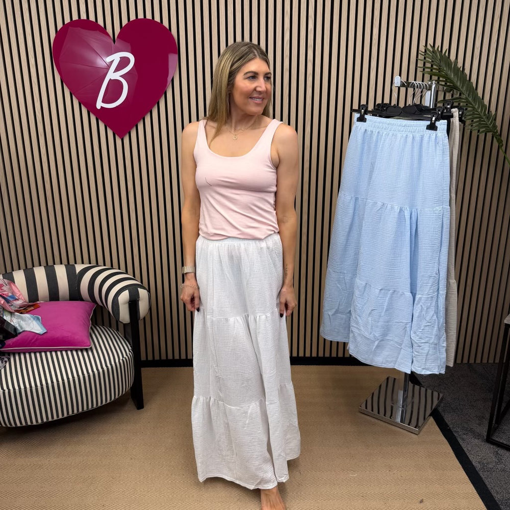Francis Tiered skirt - Blush Boutique Essex