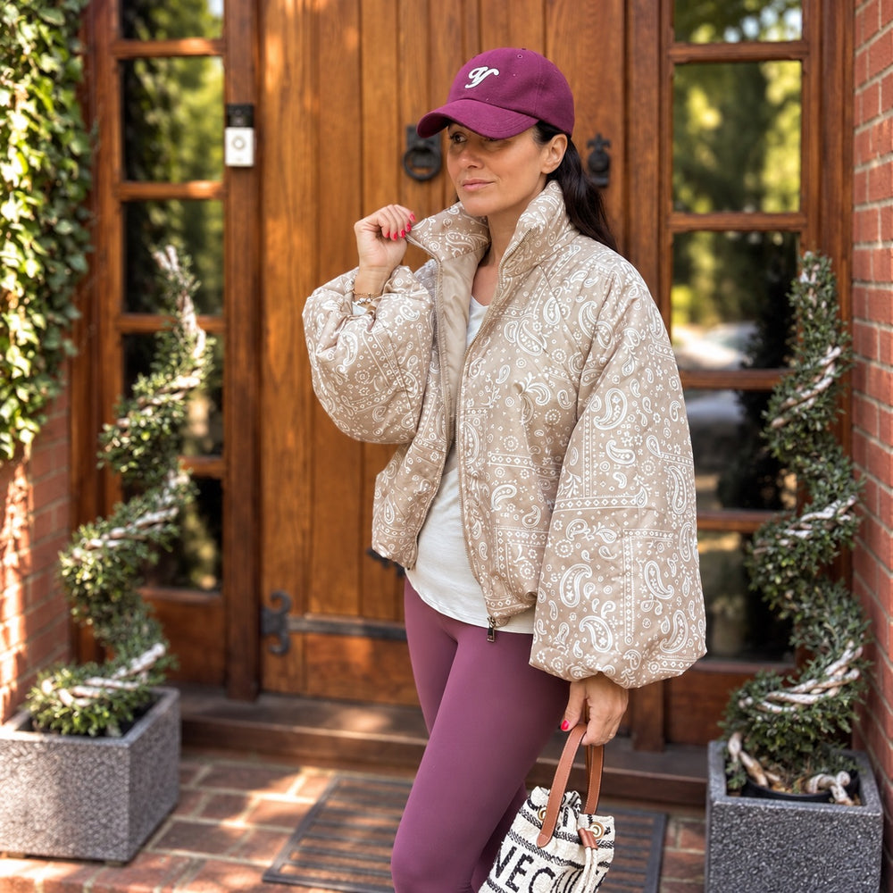 Quinn Puffa Jacket - Blush Boutique Essex
