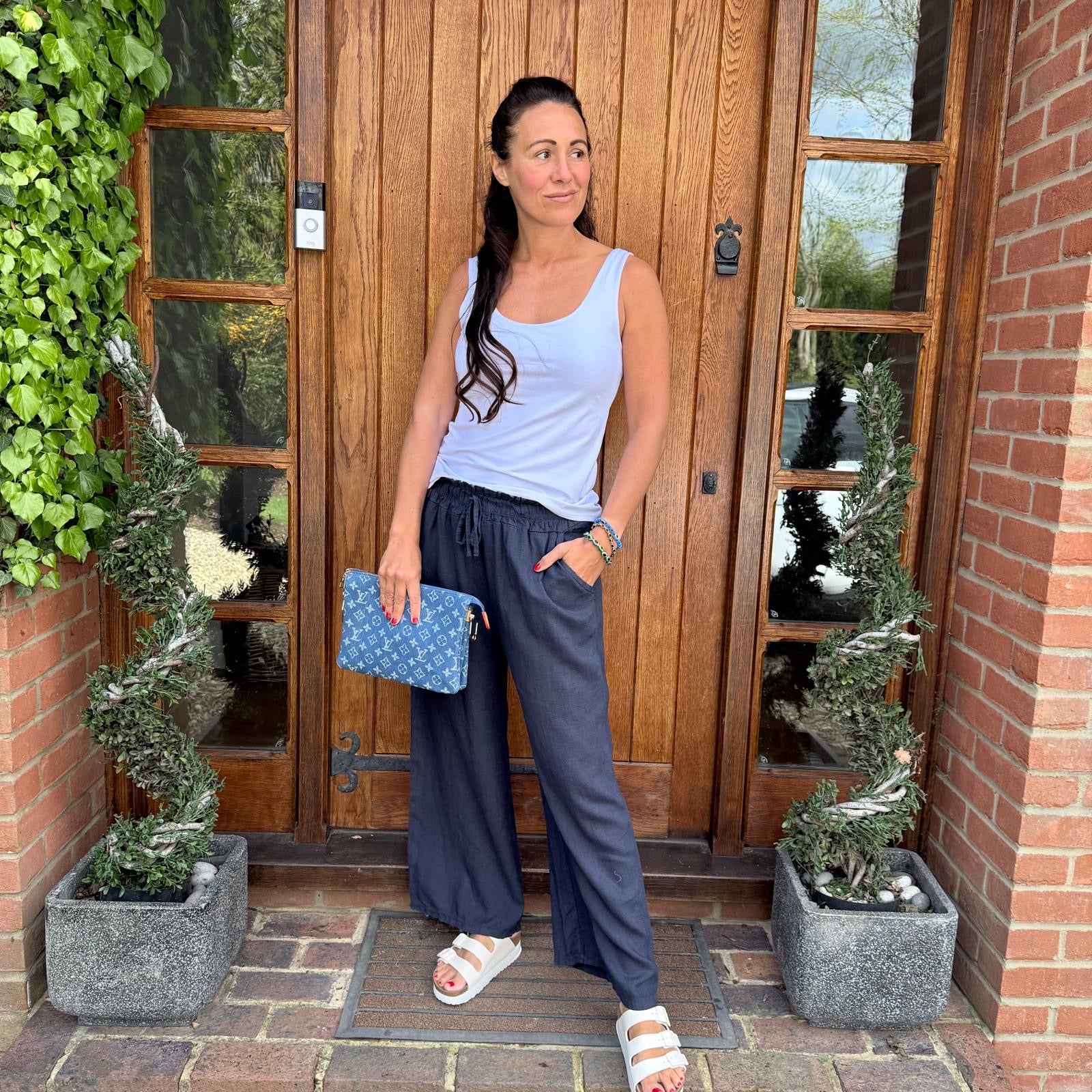 Kira trousers - Blush Boutique Essex