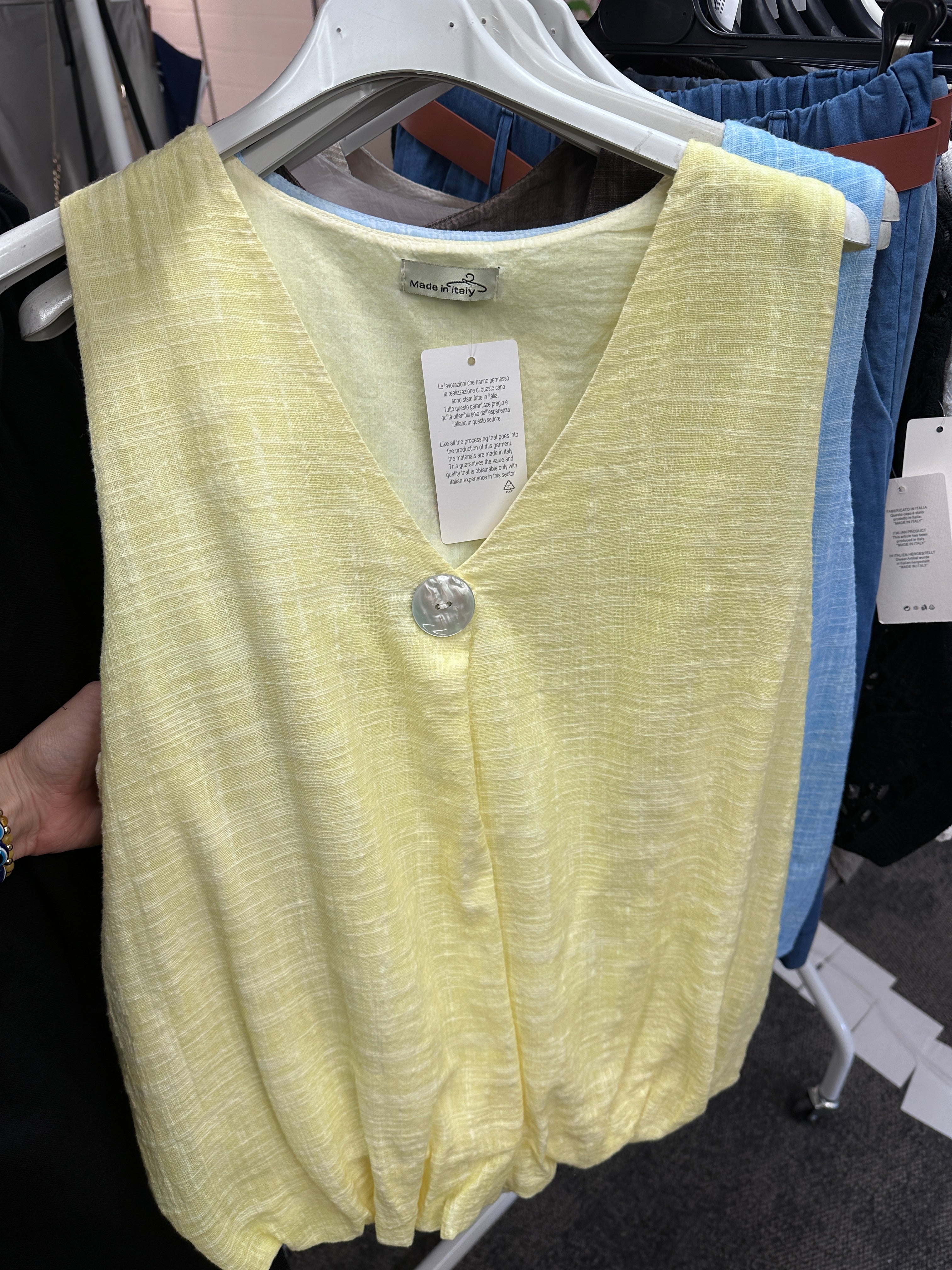 Pia Vest - Blush Boutique Essex