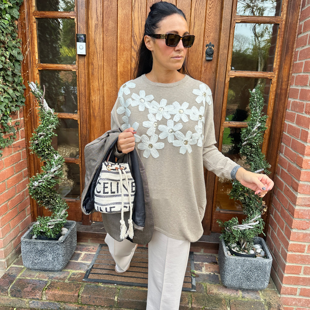 Mina Knit Jumper - Blush Boutique Essex