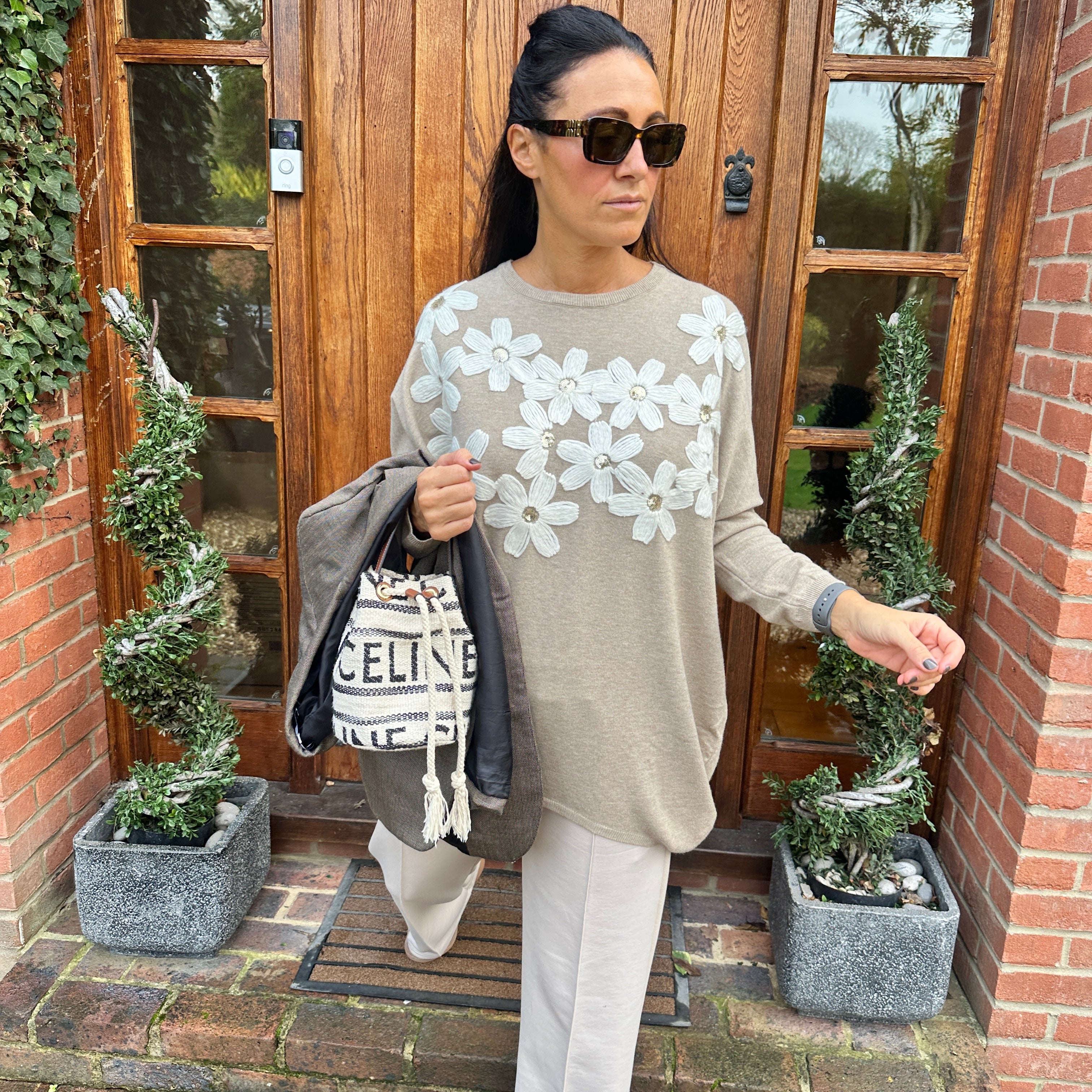 Mina Knit Jumper - Blush Boutique Essex