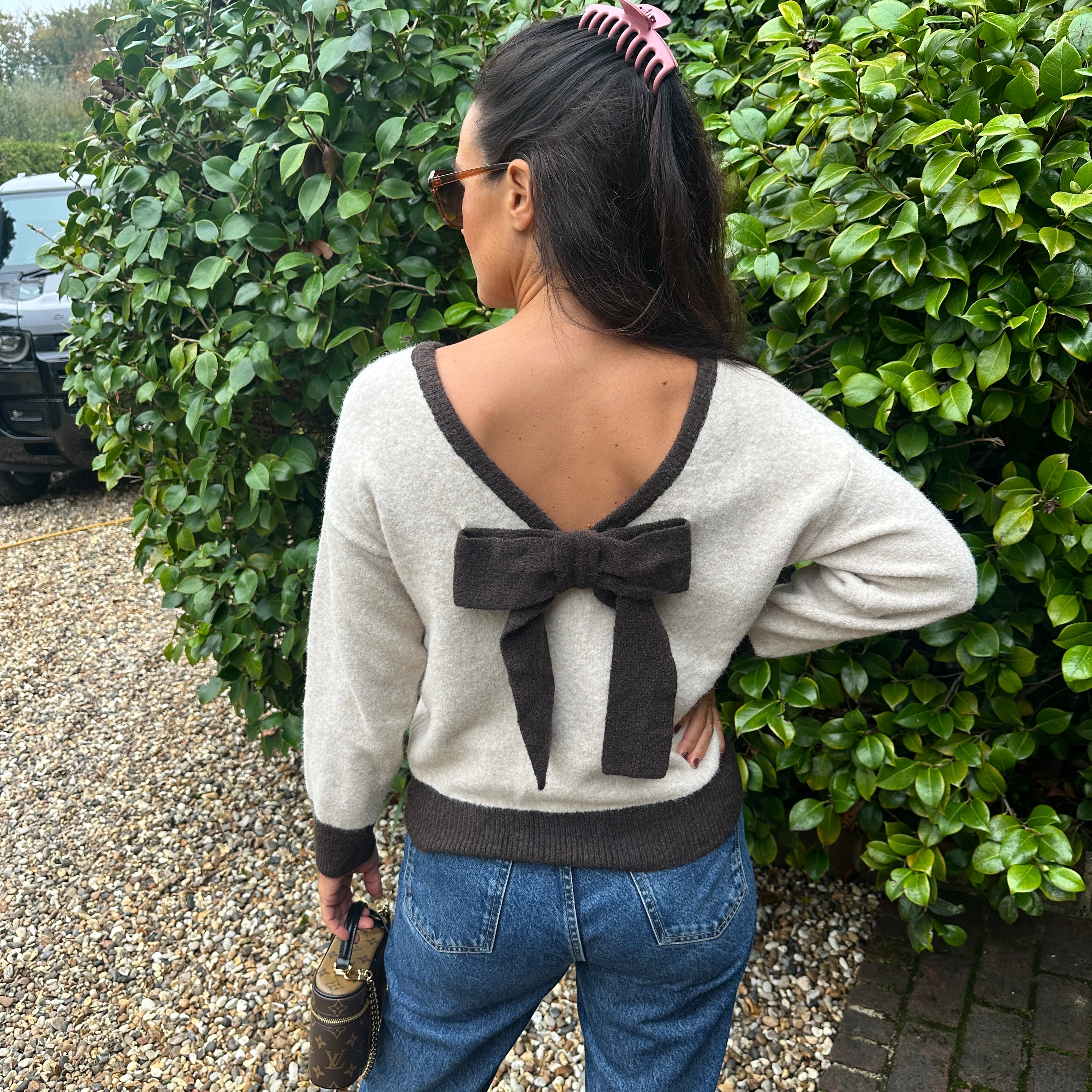 Peta Bow Jumper