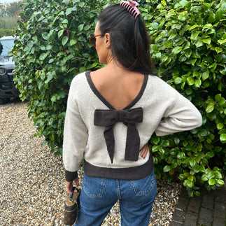 Peta Bow Jumper