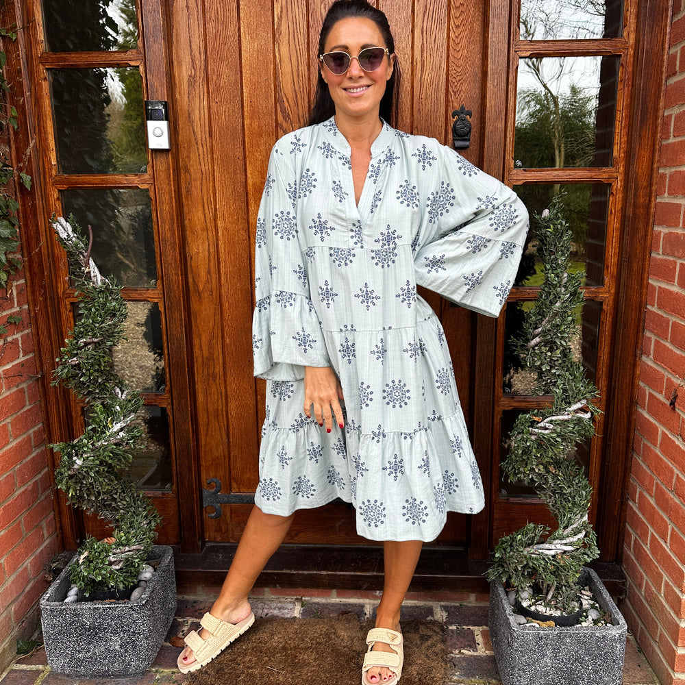 Delilah Swing Dress - Blush Boutique Essex